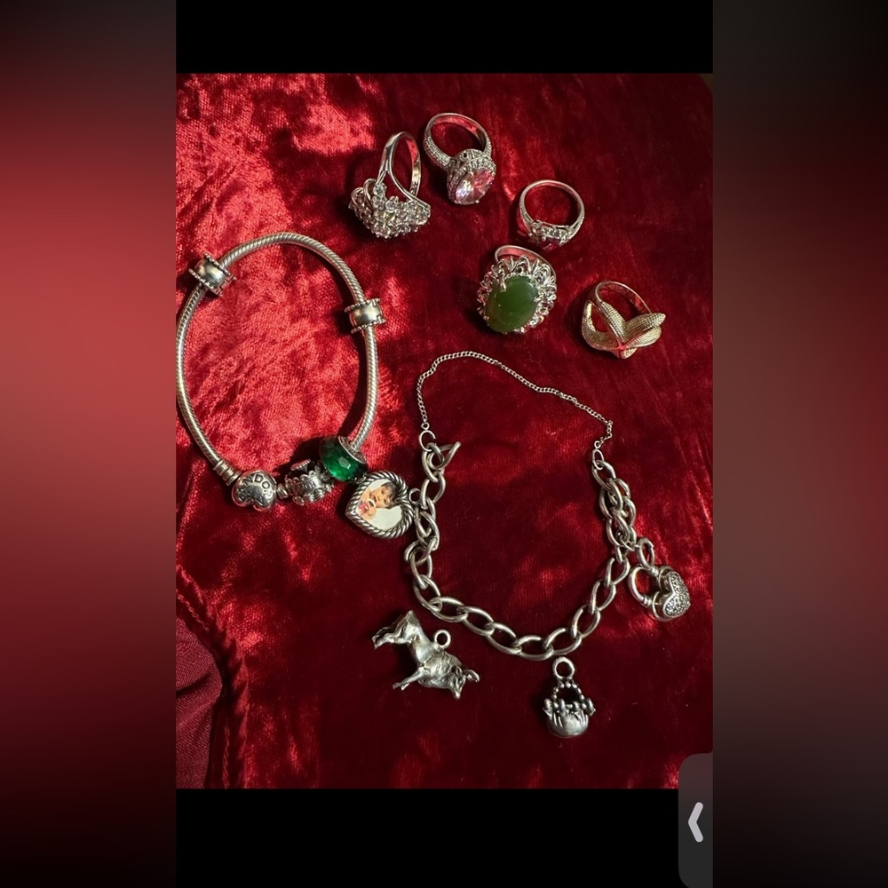 Sterling silver 925 jewelry lot